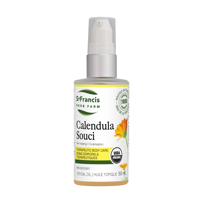 Calendula Oil for SKin Healing