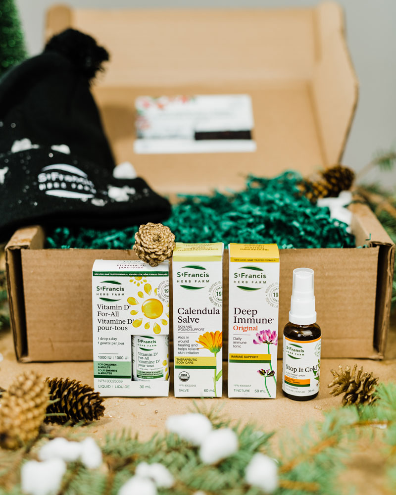 Canadian Winter Holiday Gift Box