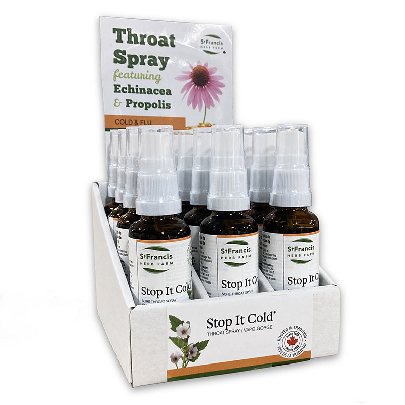 Stop It Cold Throat Spray 12-Pack