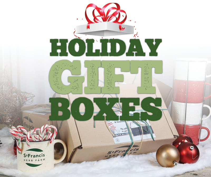 Holiday Gift Boxes by St Francis