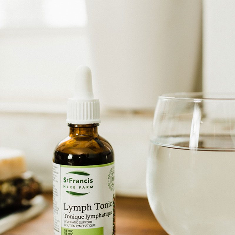 Lymph Tonic with water