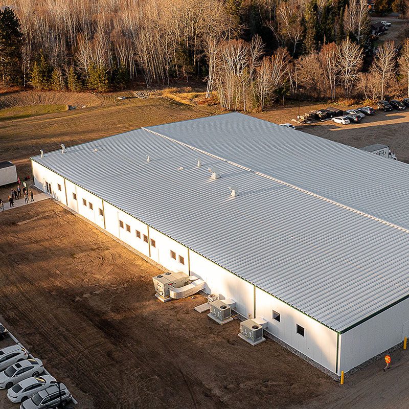 New St Francis Herb Farm 33,000 square foot facility in Barry's Bay